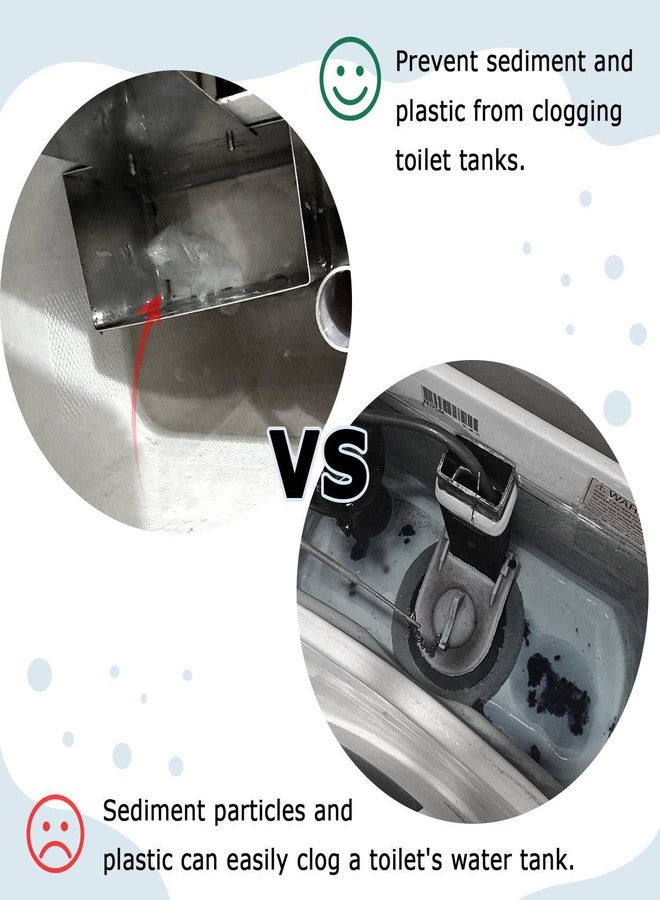 Chanvoo 304 Stainless Steel Toilet Tank Cleaner Caddy with Adjustable Hook - Hanging Holder for Blue Tablets & Bleach Pods (Silver) - Image 2